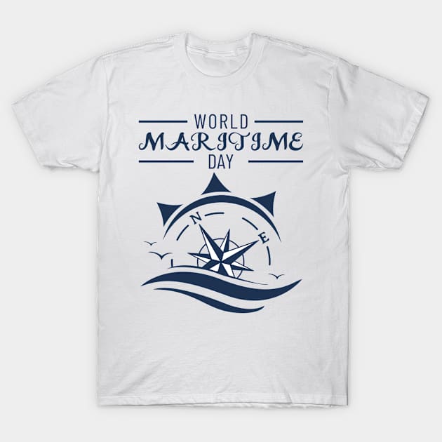 World Maritime Day T-Shirt by BlackRose Store